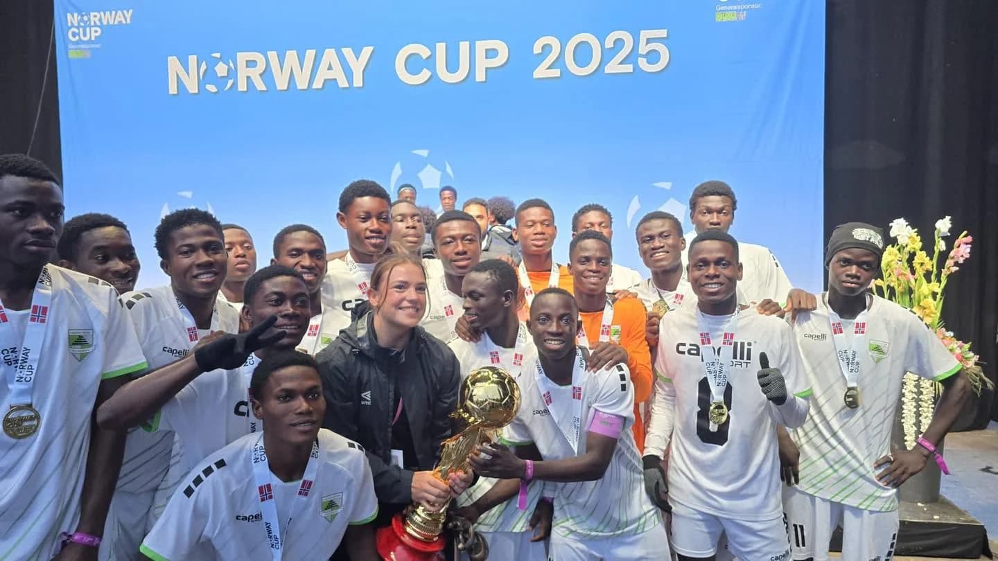 Cedar Stars Academy Norway Cup Champions